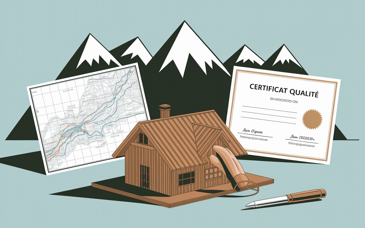 chalet luxe alpes le collectionist expertise examen maquette