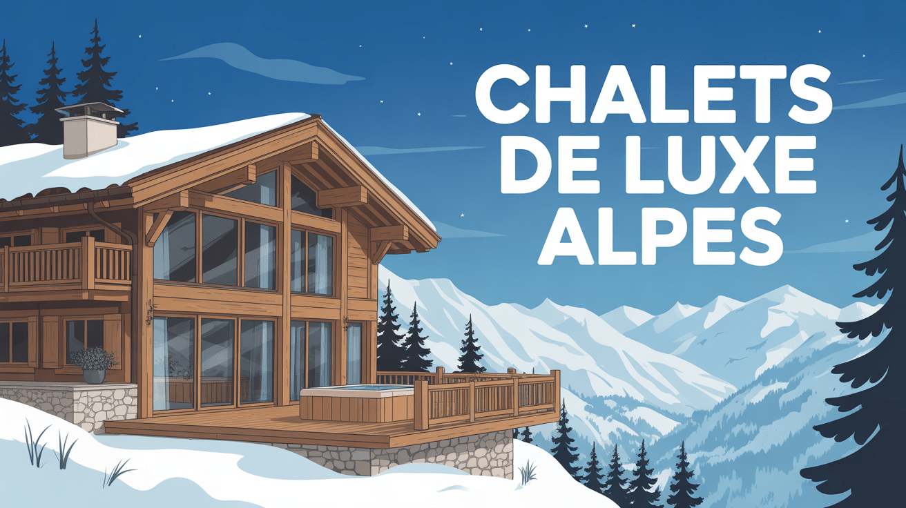 chalet luxe alpes le collectionist facade bois traditionnel avec jacuzzi