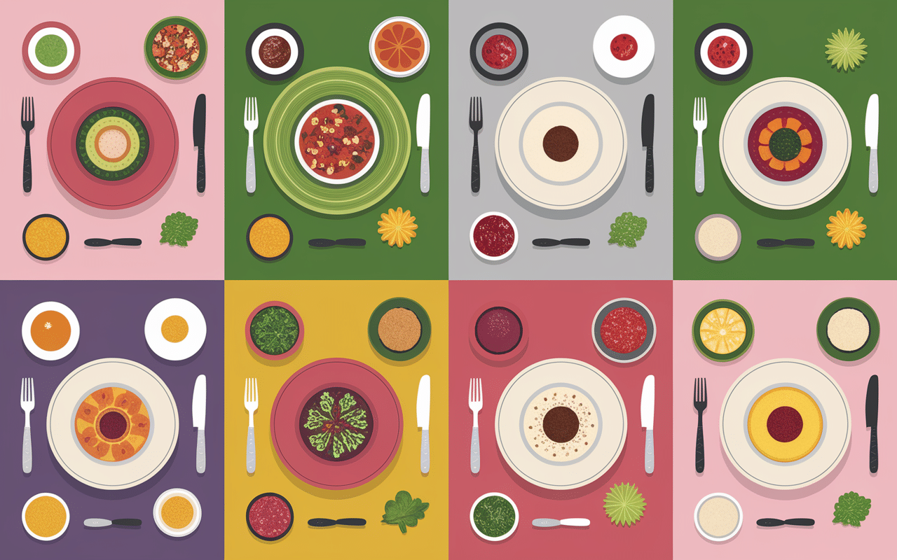 Plats savoureux et bocaux maison pour cuisine addict