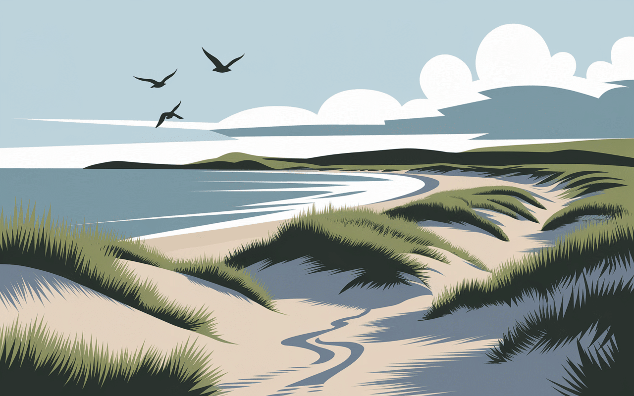 fort mahon plage baie naturel dune randonnee oiseaux