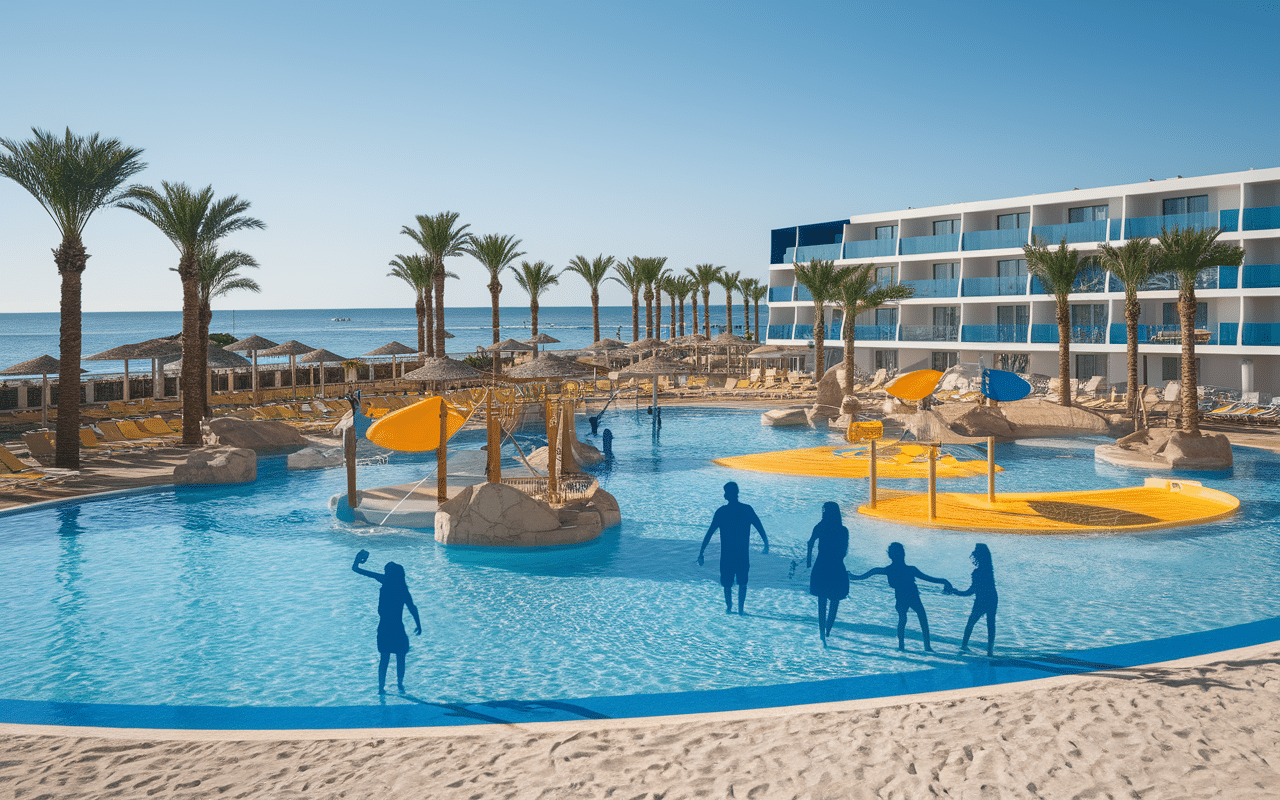 complexe hotel-club familial hotel minorque piscines toboggans