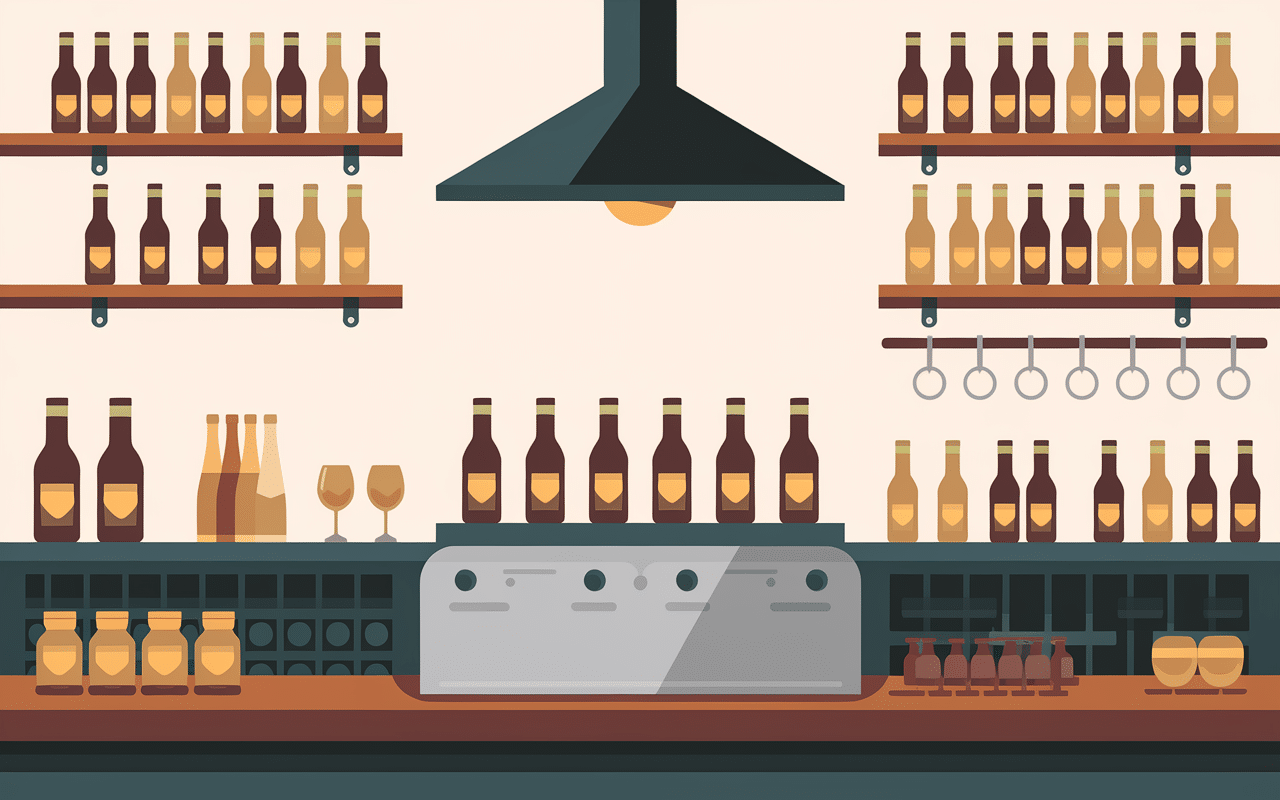 Scène de brasserie artisanale portugaise