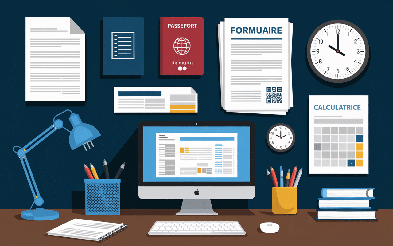 Démarches pour partir vivre au Canada illustration