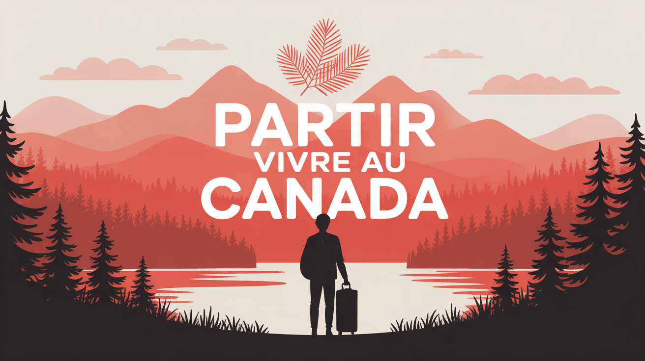 Partir vivre au Canada illustration
