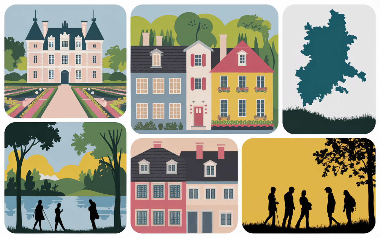 Collage destinations excursions autocar