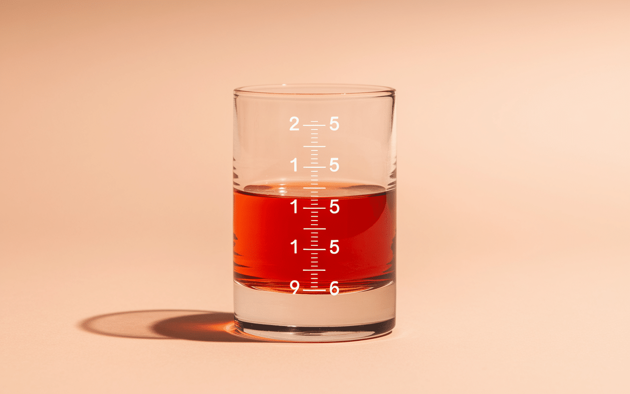 Proportions 2cl Ricard et 10cl eau