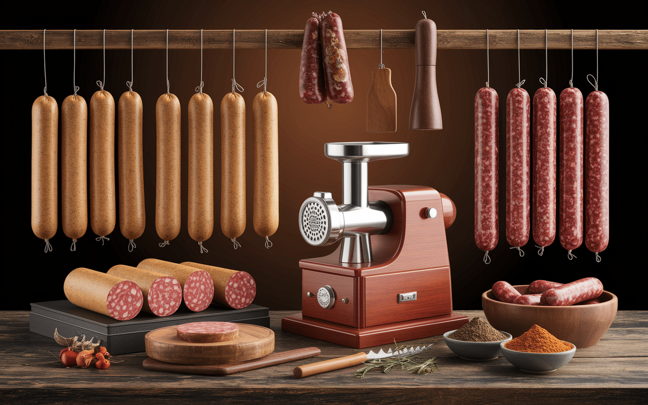 Processus artisanal saucisson de sanglier