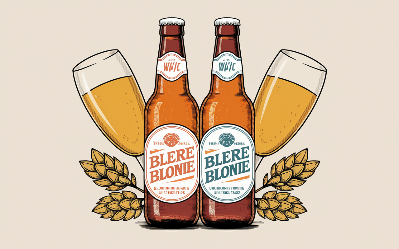 Bouteilles de bière portugaise traditionnelles