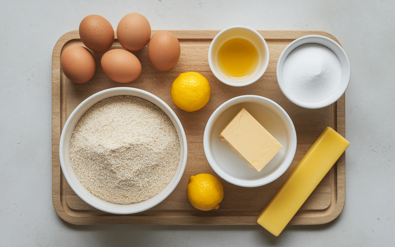 Ingrédients madeleine Lignac