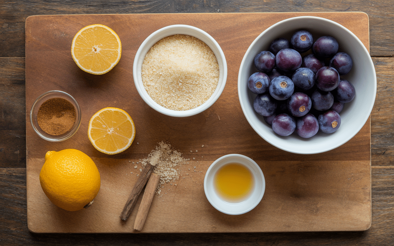 ingrédients pour confiture de figues