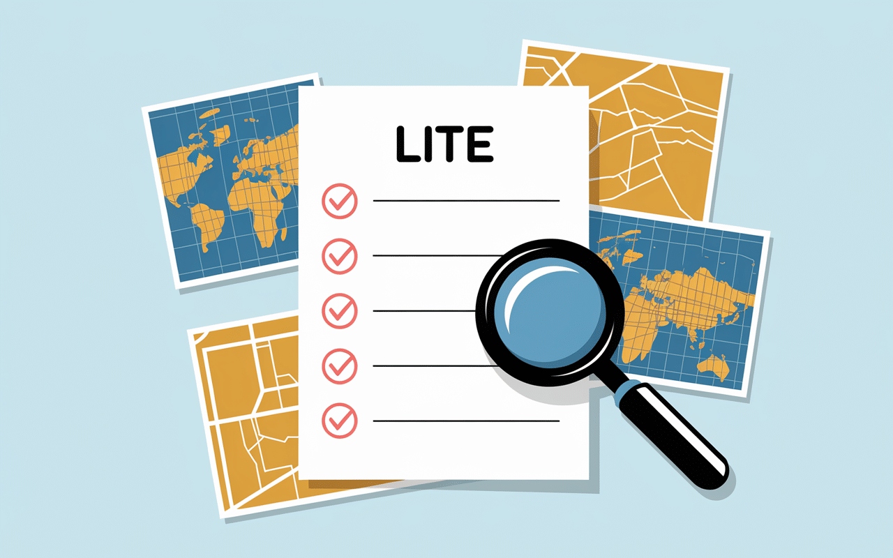 Liste vide avec X rouge barré