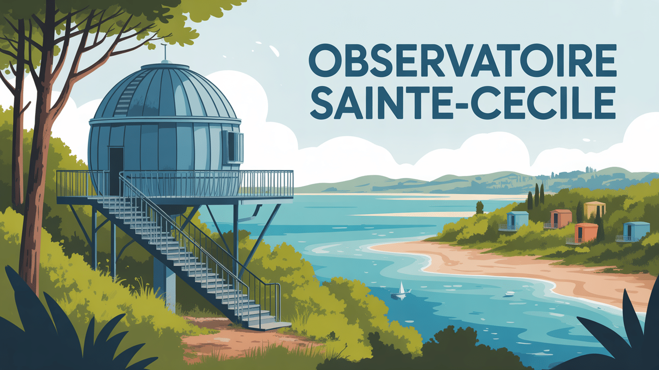 Vue panoramique de l'observatoire Ste Cécile