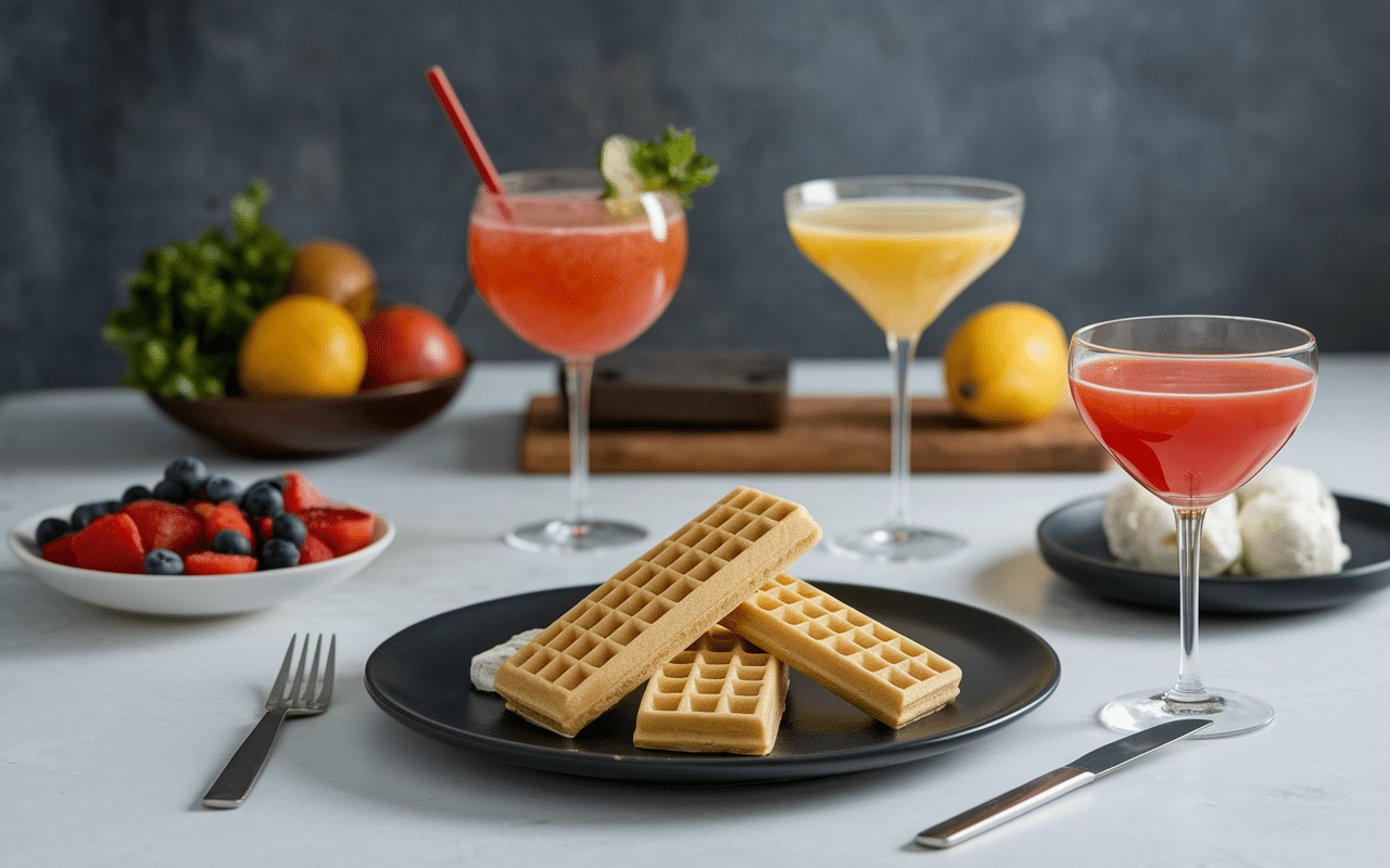 Gaufres et cocktails créatifs de chicchew.fr