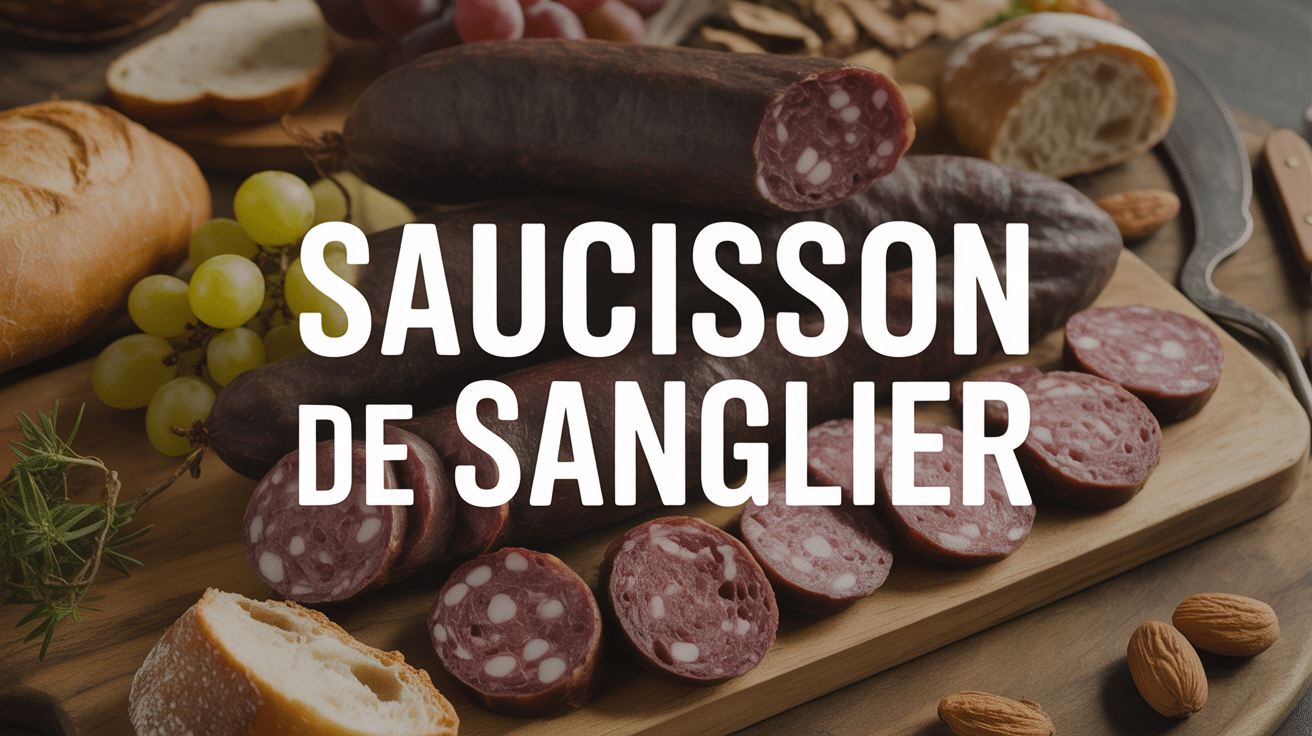 Charcuterie de sanglier élégante