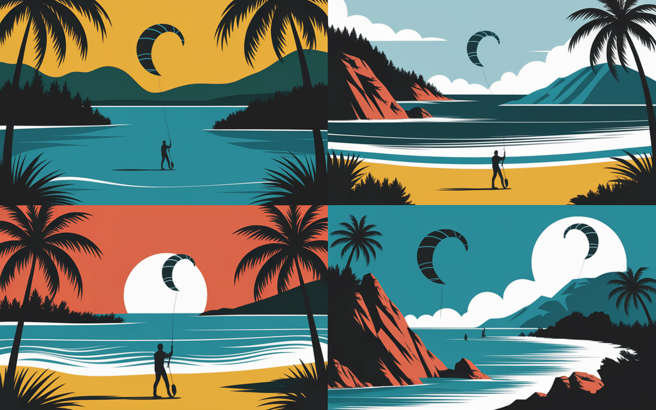 Spot Air Egypt lagons plages kitesurf