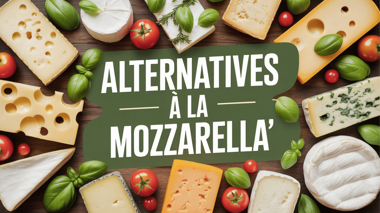 Plateau fromages variés par quoi remplacer la mozzarella