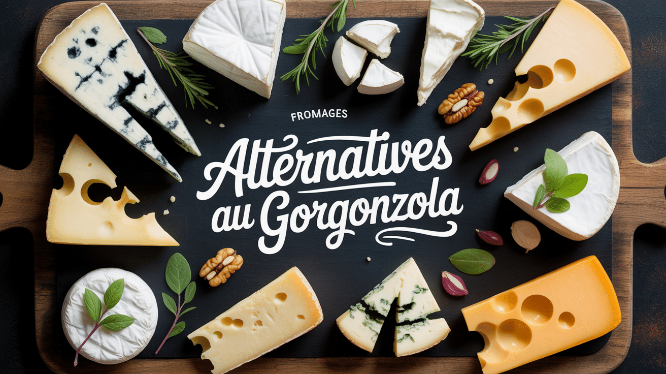par quoi remplacer le gorgonzola assortiment fromages sur planche