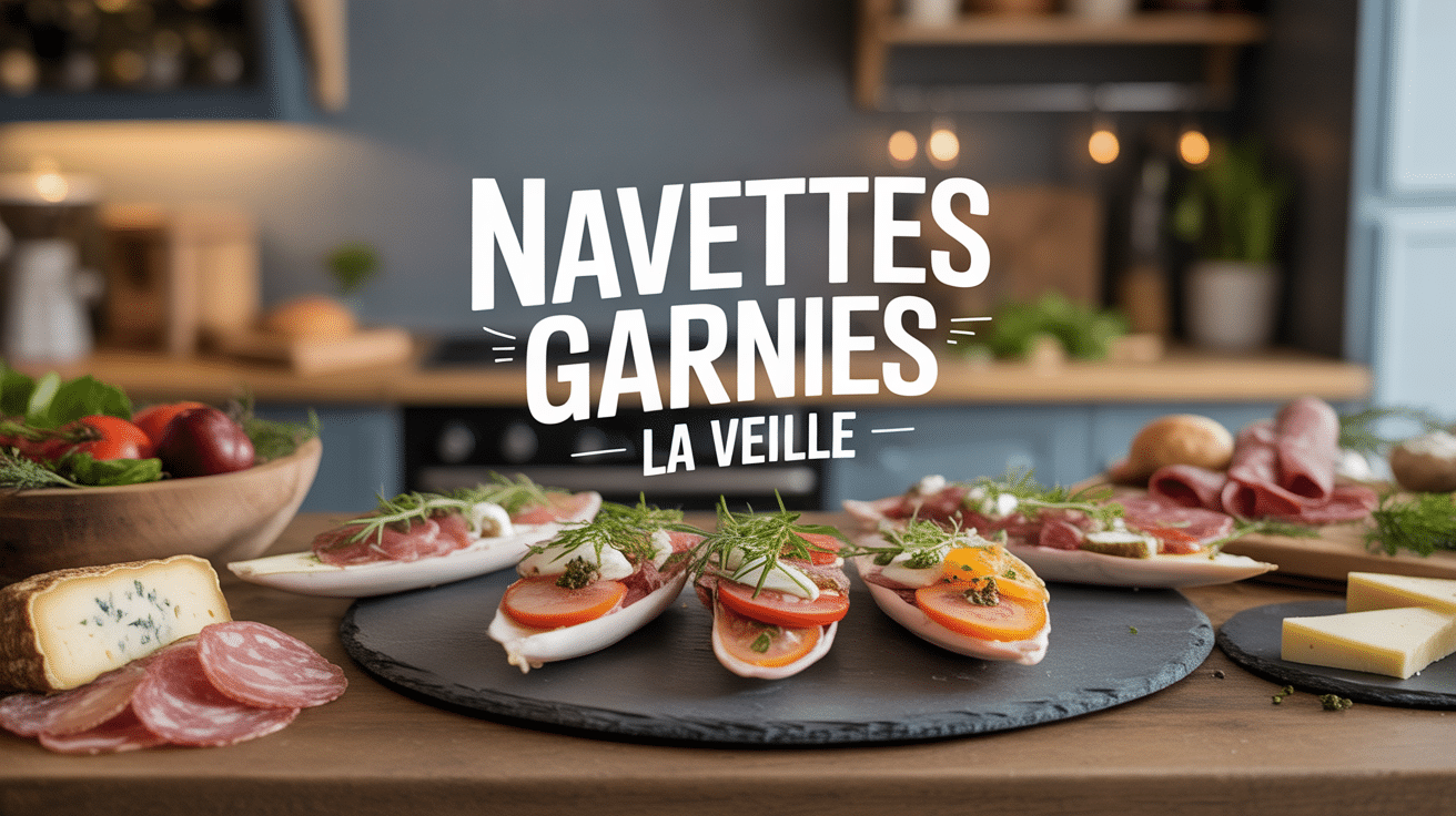 peut on garnir les navettes la veille plateau apéritif
