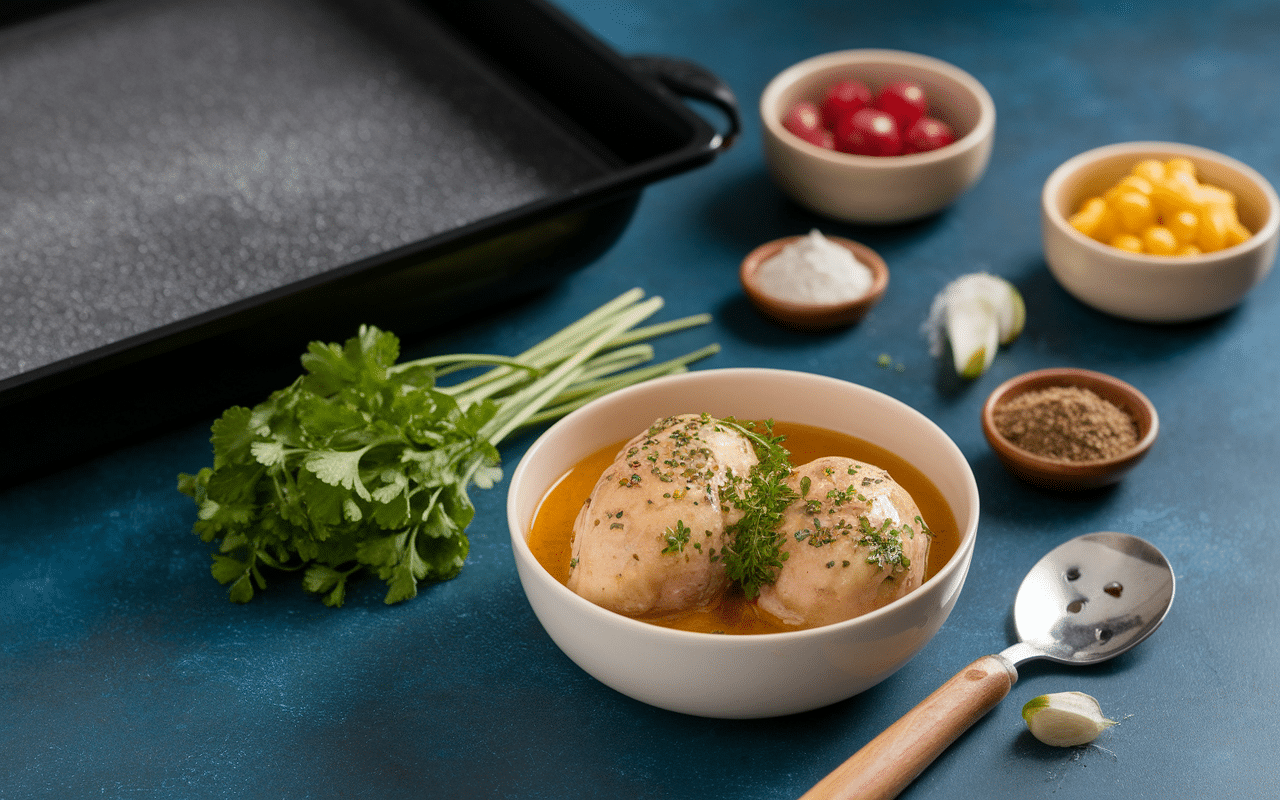 préparation marinade lapin plancha cuisine