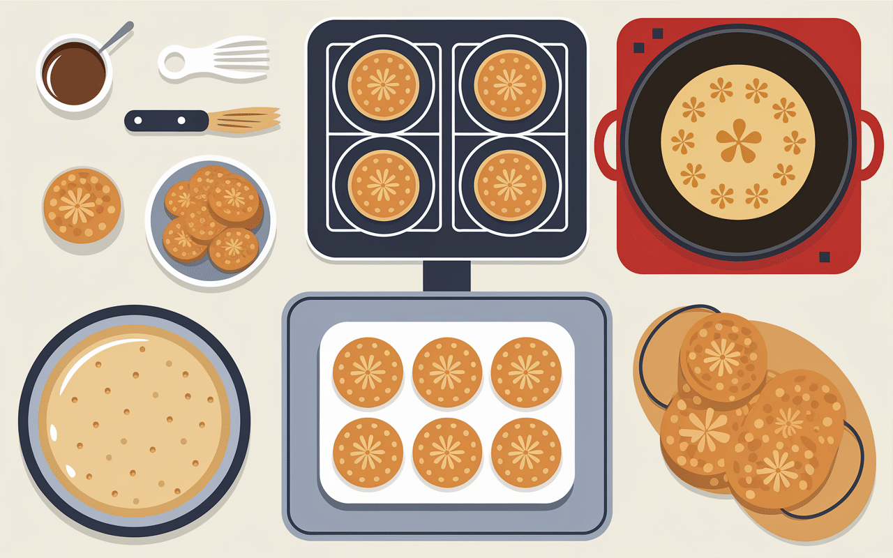 Recette des craquelins bretons étapes en cuisine