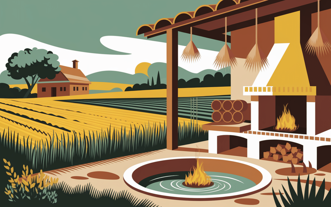 Origines recette millas à la poêle ferme maïs sud-ouest