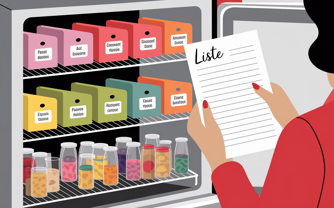 Organisation amuse-gueule froid à faire la veille réfrigérateur