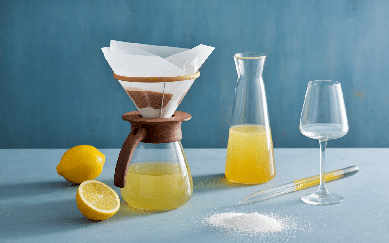 limoncello recette filtration bouteille dosage sucre