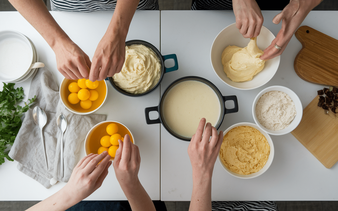 Que faire avec des jaunes d'oeufs mayonnaise crème anglaise pâtes