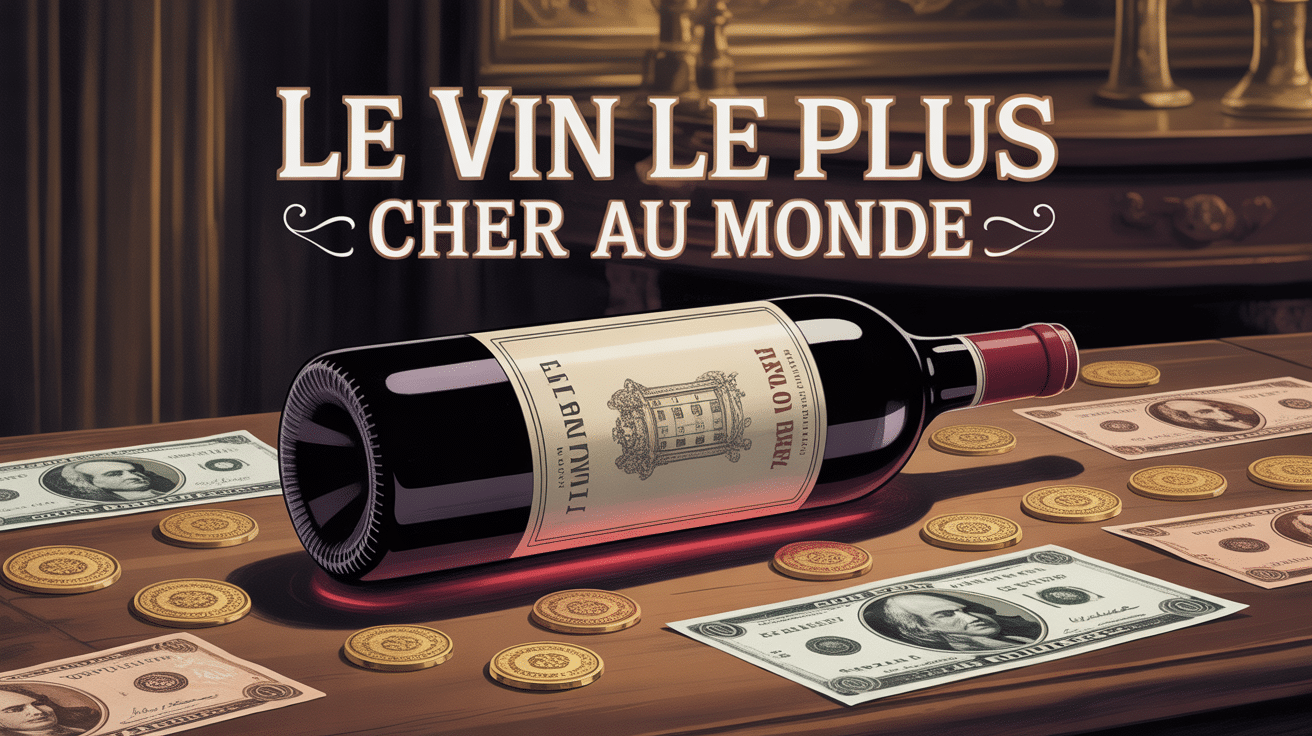 Image vin le plus cher au monde luxe