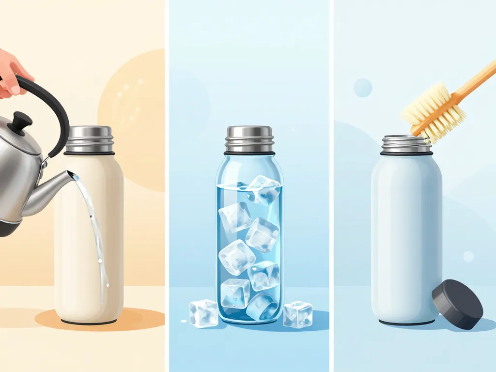 Gestes entretien bouteille isotherme