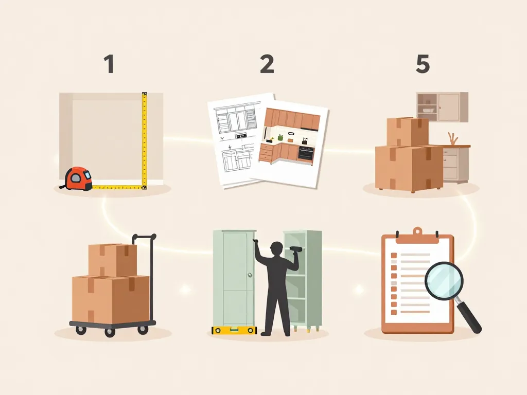 Timeline projet cuisine sécurisée avec le meilleur cuisiniste