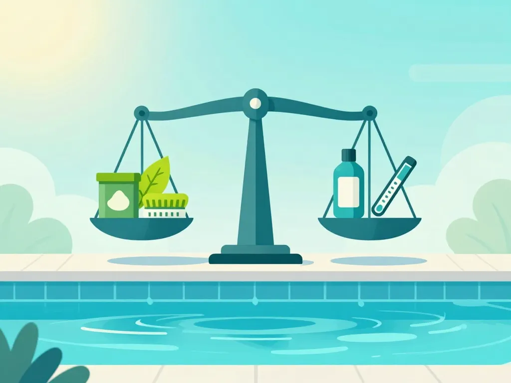 eau de piscine verte remède de grand-mère, équilibre remèdes et traitements