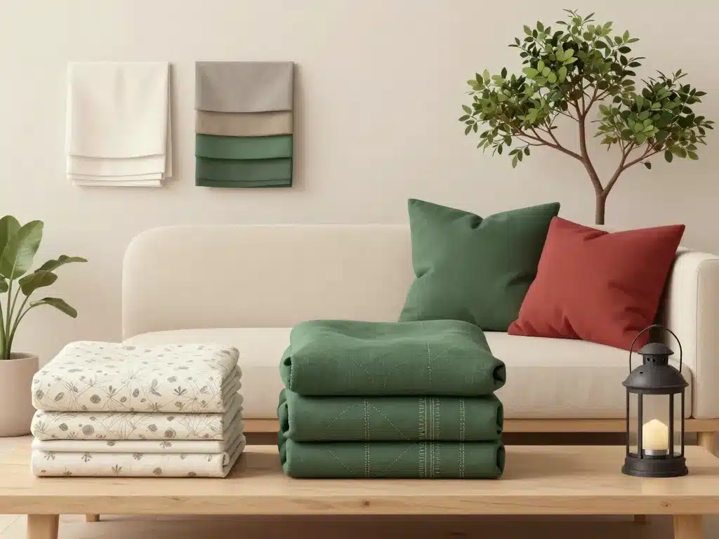 Textiles et déco, contraste des gammes, eminza avis