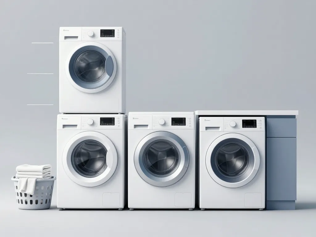 Comparatif formats et capacités lave linge indesit
