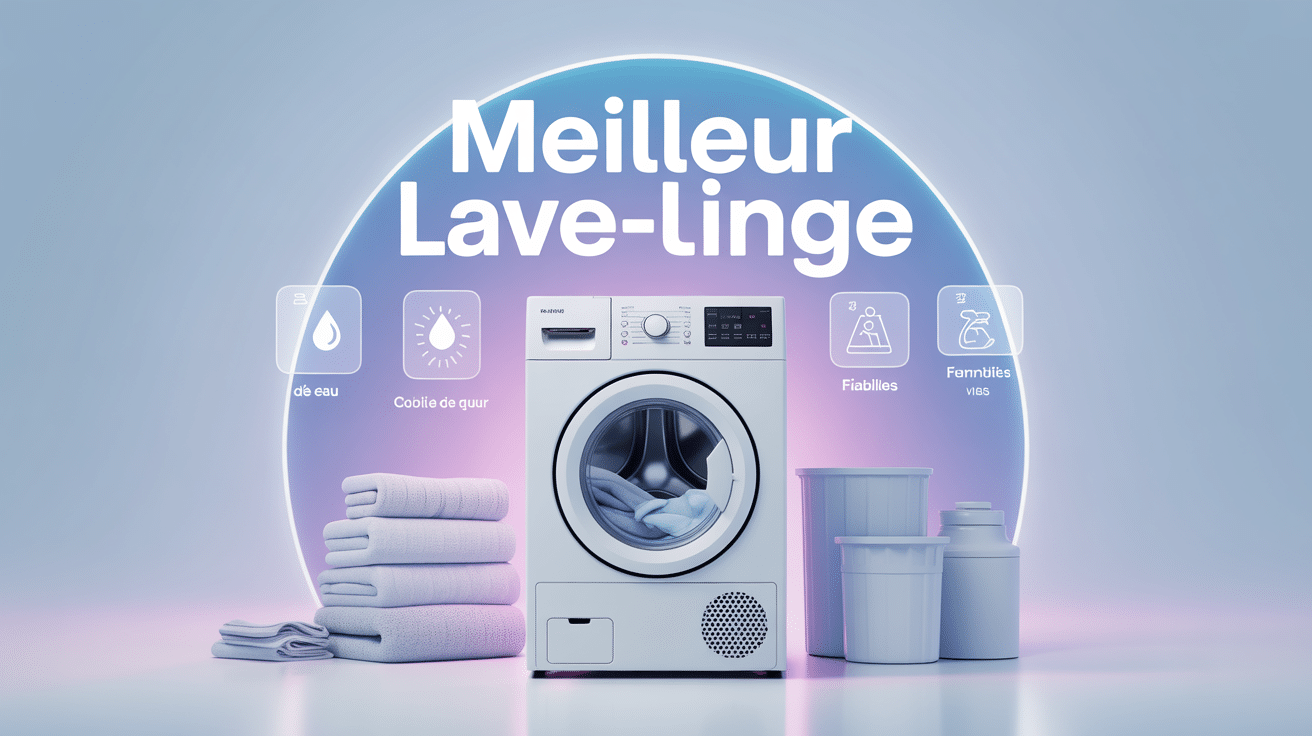 Illustration meilleur lave linge 2025 critères essentiels