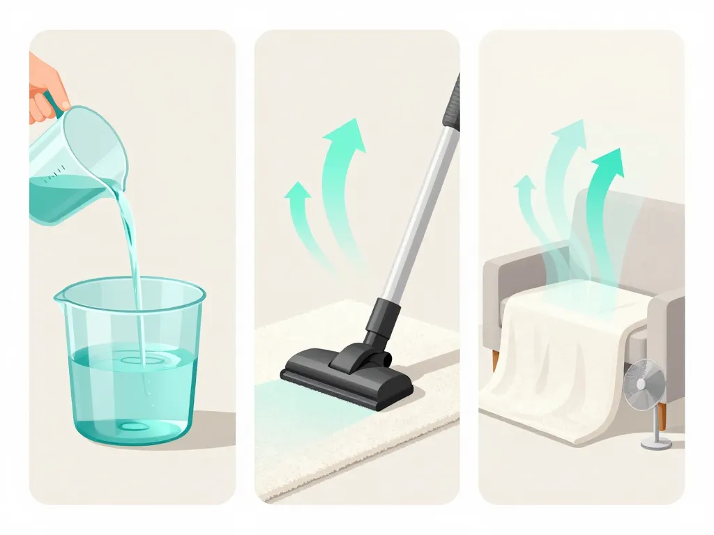 Storyboard usage produit shampouineuse sans abimer textiles