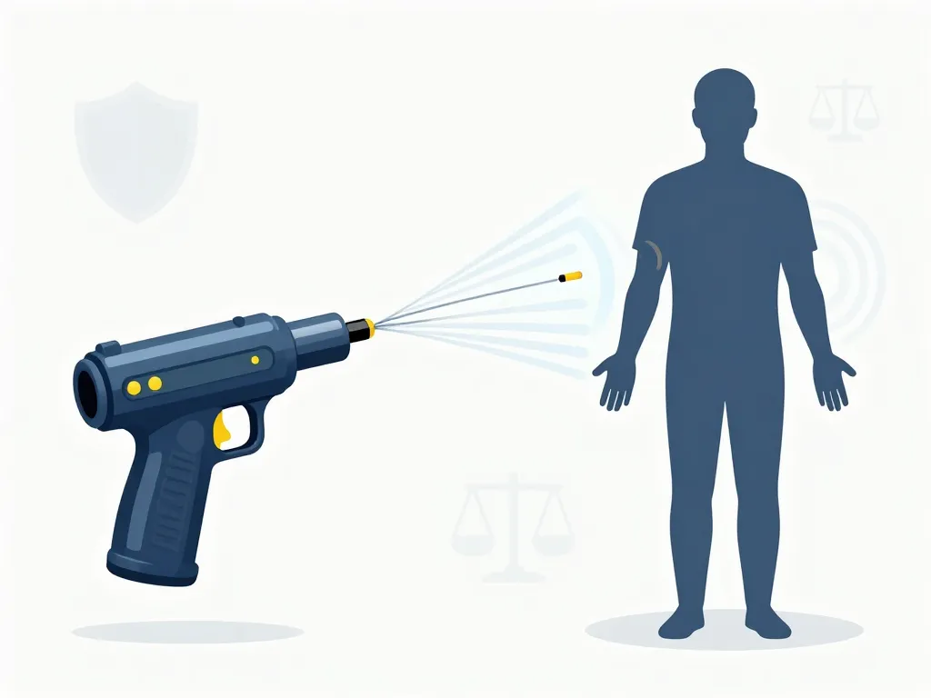 Schéma taser police, fonctionnement et neutralisation