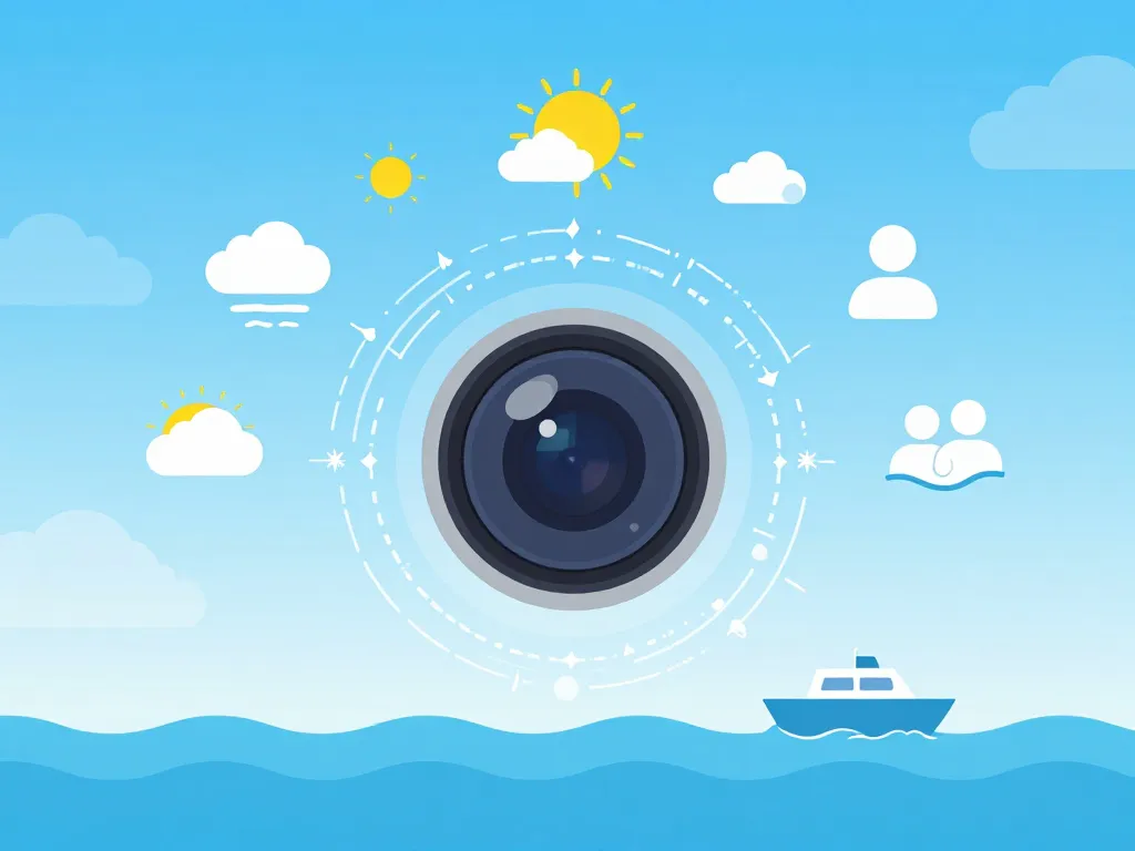 webcam port la nouvelle illustration symbolique