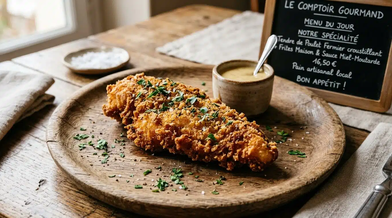 Tenders de poulet maison croustillants