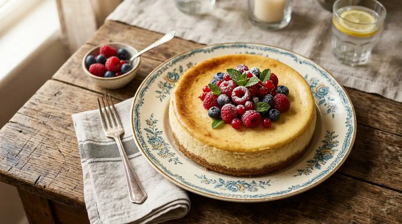 Cheesecake maison onctueux façon Café Pimpon