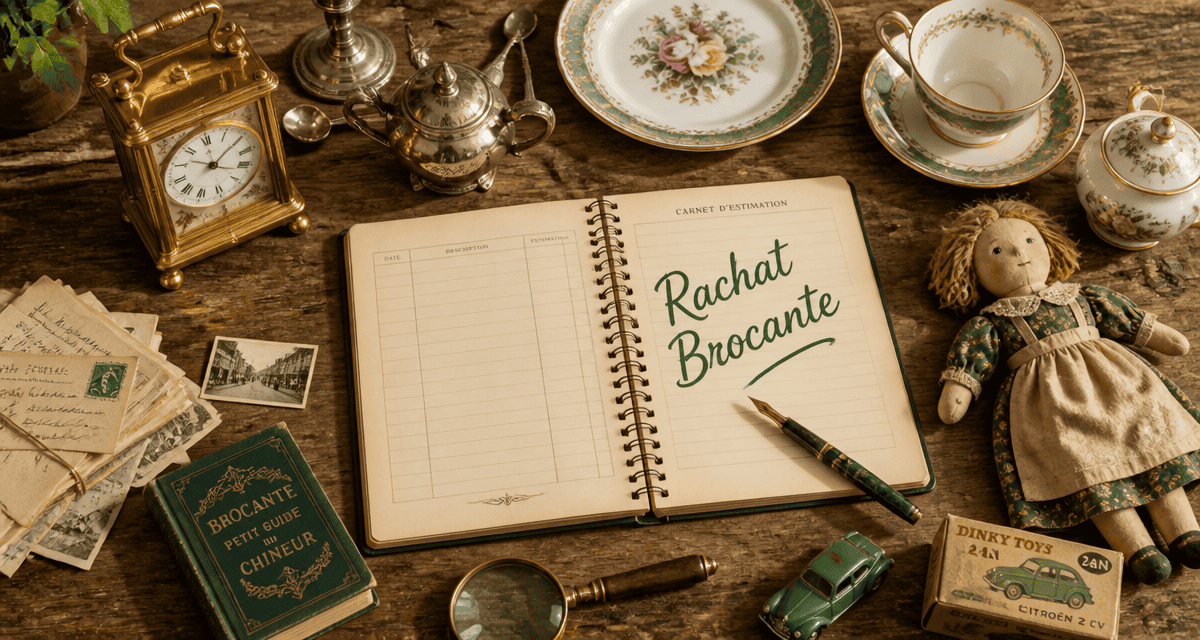 brocanteur qui achète tout bibelots anciens