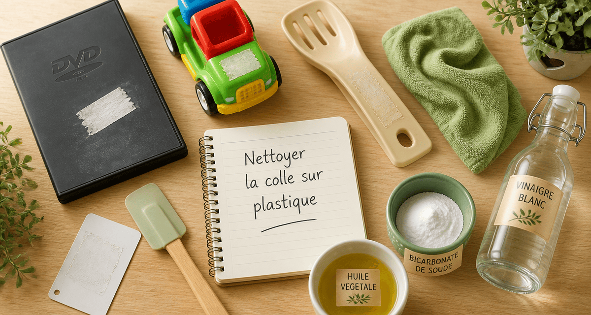 comment enlever de colle sur du plastique objets et produits