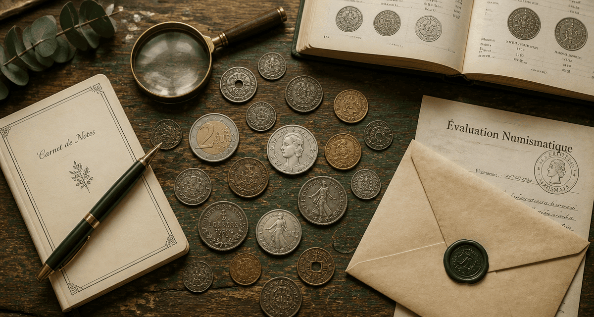 comment savoir si une piece a de la valeur pieces rares sur bureau ancien