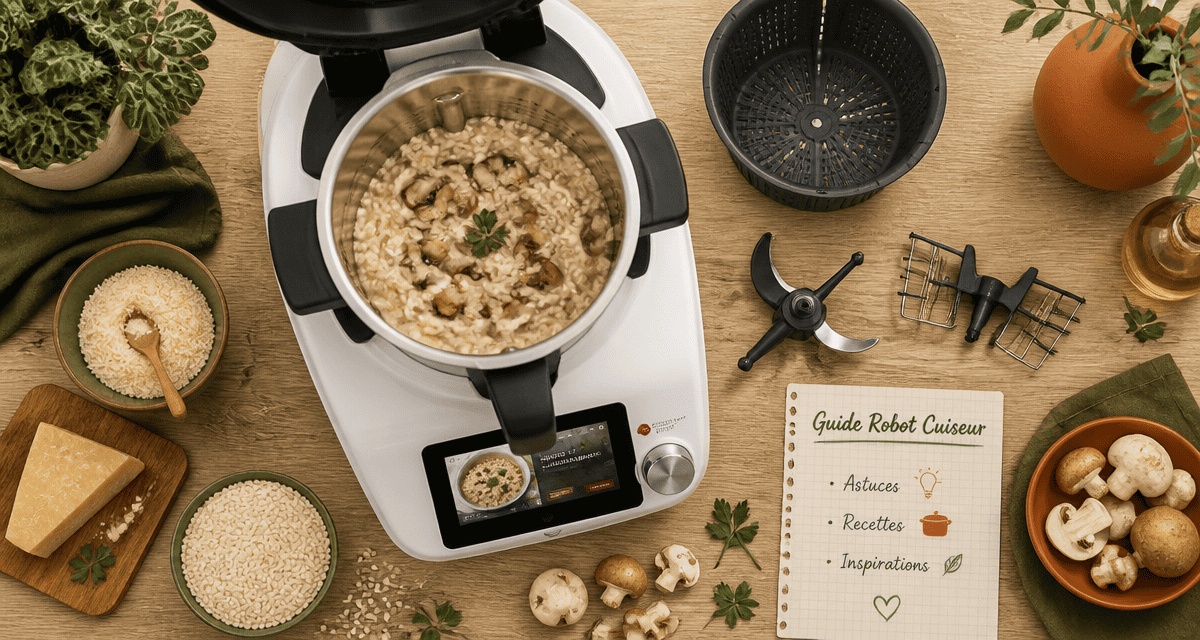 meilleur robot cuisine avec accessoires et risotto