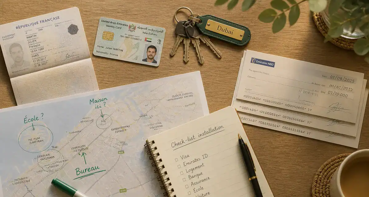 déménager a dubai passeport emirates id checklist