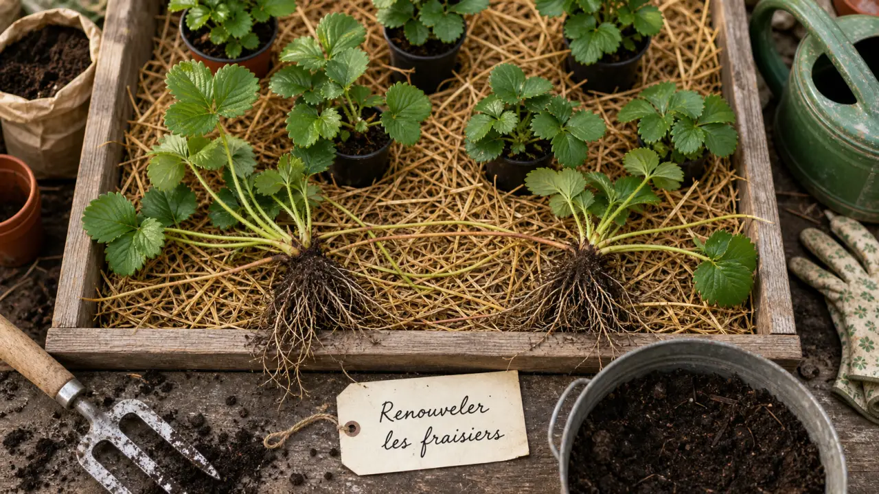 Que faire des vieux fraisiers : arracher, multiplier et préparer le sol