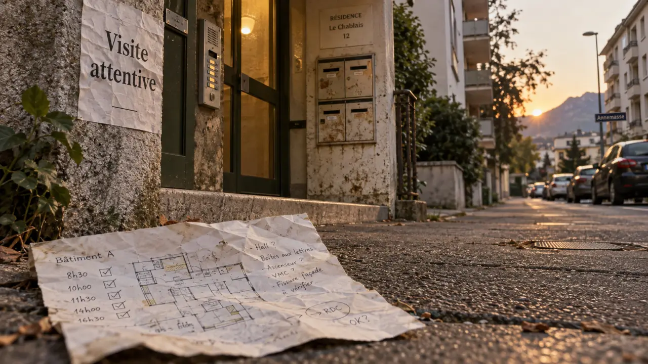 Quartier à éviter à annemasse : interphone, boîte aux lettres et rue calme